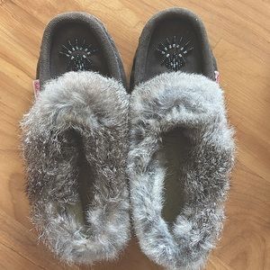 SoftMoc WINTER CUTE grey moccasin